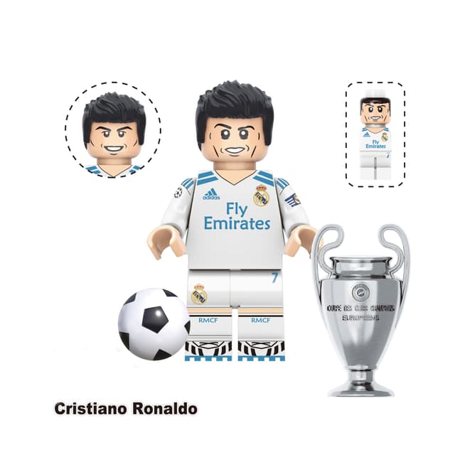 Cristiano Ronaldo CR7 Mini Figure Blocks