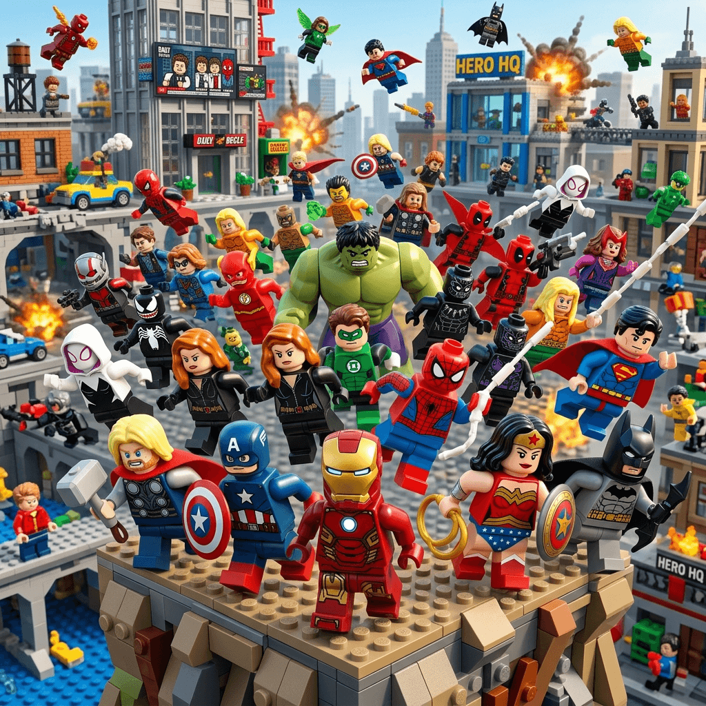 Superhero blocks