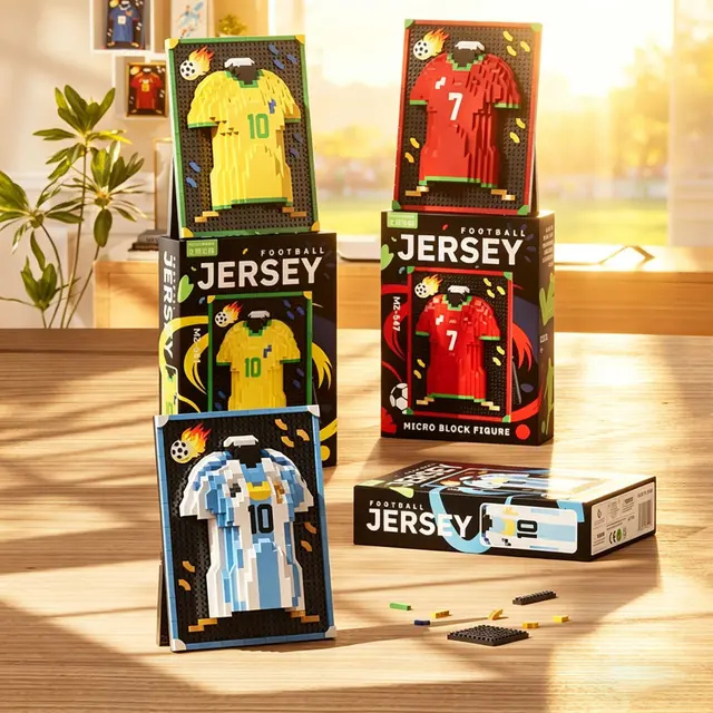 DIY Jersey Bricks Blocks