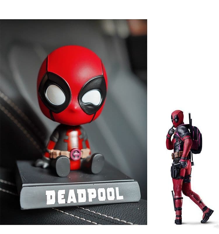 Deadpool Chibi Action Figure Bobble Head 1