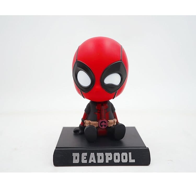 Deadpool Chibi Action Figure Bobble Head 4