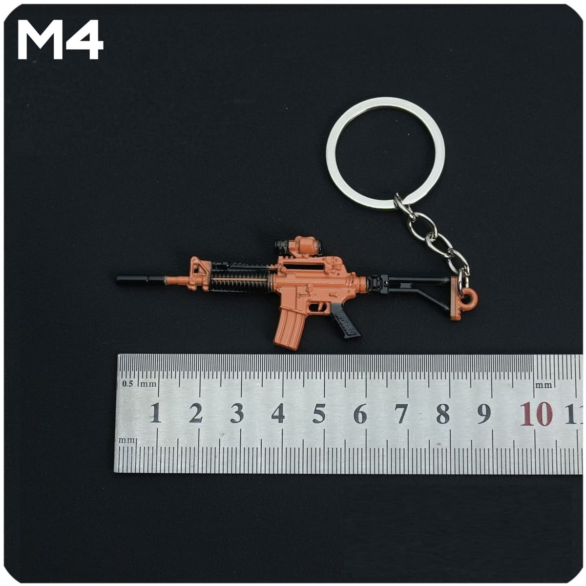PUBG Weapons Metal Key Chain Ring 4