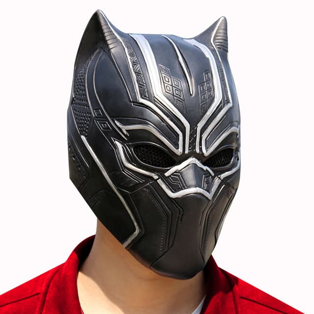 Black Panther Mask Costume Cosplay